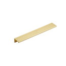 Winnec 598 Handle Series Edge Drawer Pulls 192mm in Brushed Brass