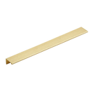 Winnec 598 Handle Series Edge Drawer Pulls 320mm in Brushed Brass