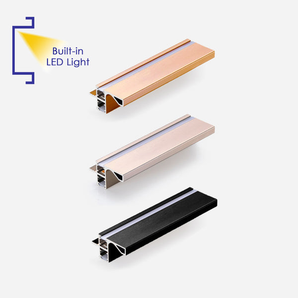 Upper Lena Gola Profile System with Built-in LED Light Collection