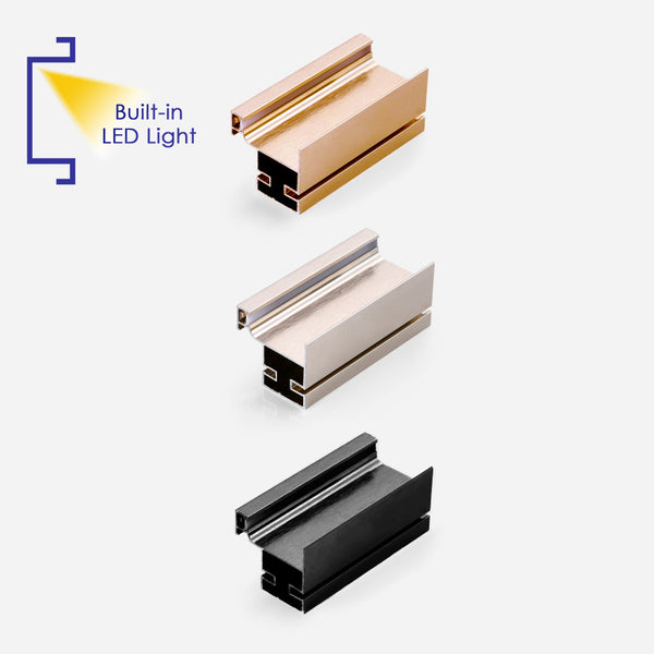 688 Series Vertical Lena Gola Single Pull with LED Light Collection