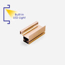 Vertical Lena Gola Gold Single Pull with LED Light