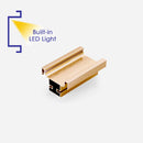 Vertical Lena Gola Gold Double Pull with LED Light