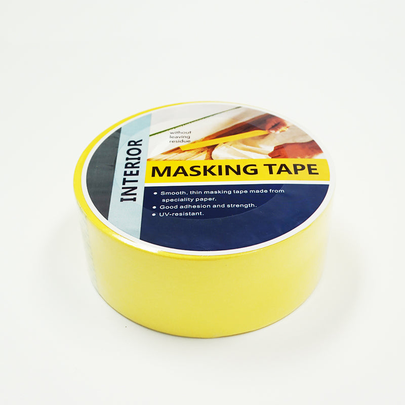 Winnec Yellow Interior Masking Tape with 2 inches (width) x 55 meters (length)