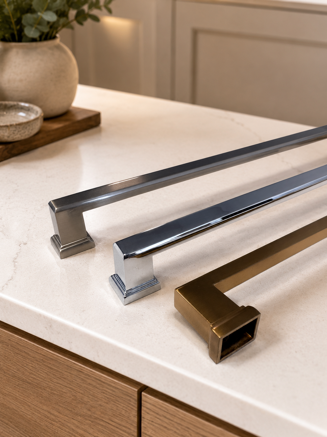 The Bradford Collection | Bold Geometry with Tailored Detailing Handles & Knobs