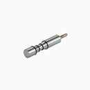 Winnec Sleek Wine Bottle Peg in Brushed Nickel 90mm
