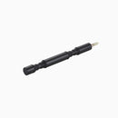 Winnec Sleek Wine Bottle Peg in Matte Black 185mm