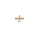 Winnec 348 Series Kitchen Hardware Cabinet Knob - Brushed Brass Gold