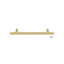 Winnec 348 Series Cabinet Bar Handle - Brushed Brass Gold 128mm