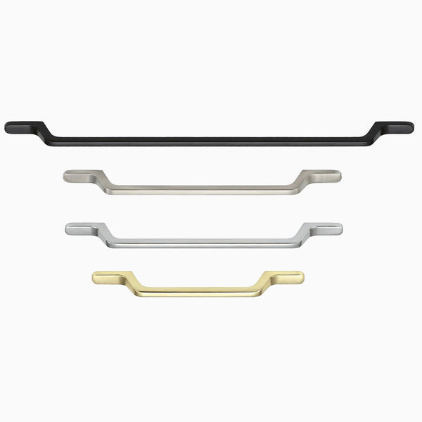 Winnec 560 Series Cabinet Hardware handle in Brushed nickel, Brass, Polished Chrome and Matte Black