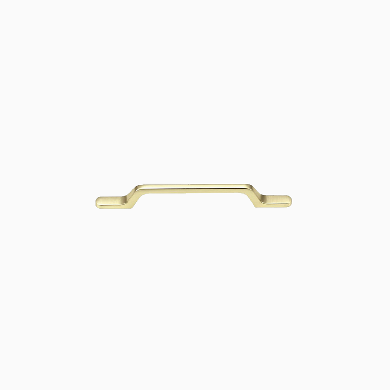 560 Series Kitchen Cabinet Handle in Brushed Brass 128mm