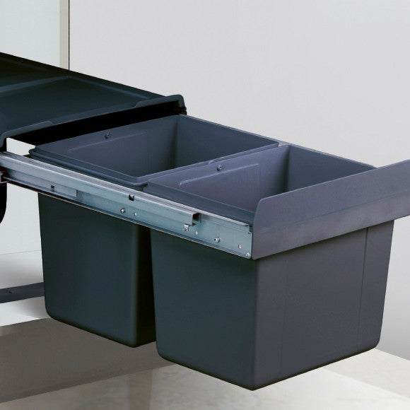 Winnec Under Sink Recycling and Garbage Bins System - Soft-closing Type