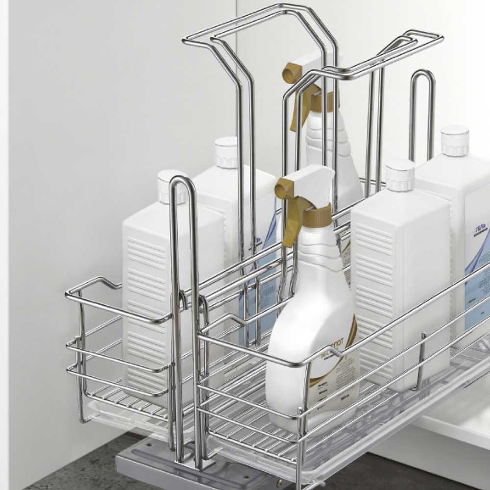 Cabinet Foot Pull For Trash Drawer, Handless Garbage Drawer Door Pull Handle Foot Operated Trash Pull For Full Overlay Cabinet
