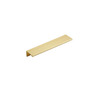 Winnec 598 Handle Series Edge Drawer Pulls 128mm in Brushed Brass