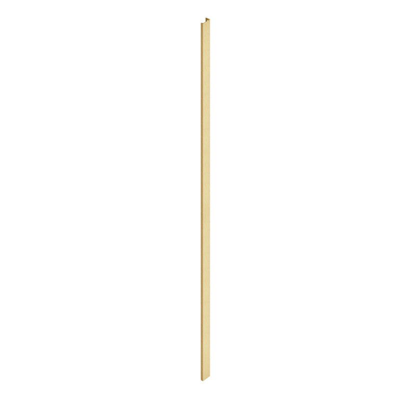 Winnec 598 Handle Series Long Drawer Edge Pull 48 Inches in Brushed Brass