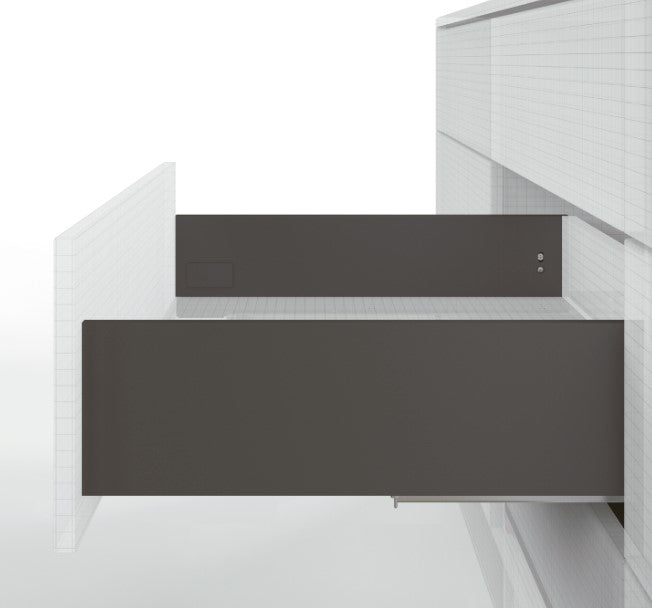 Slim Box Side Panel with Undermount Slides
