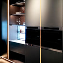 Display of 689 Series Vertical Lena Gola Single and Double Pull with LED