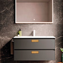 Display of Winnec 690 Series Gold Recessed Handle