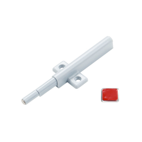Winnec Hardware Plastic Magnetic Push to Open Latch in White