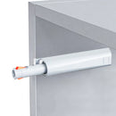 Winnec Mechanical Push to Open Rebound Latch Installed on Larger Cabinet Door