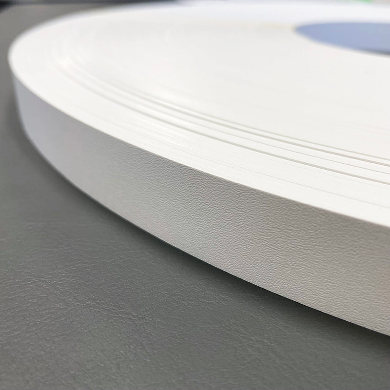 PVC Edge Banding Tape 980 (White | 7/8 in x 0.0033 ft x 500 ft)