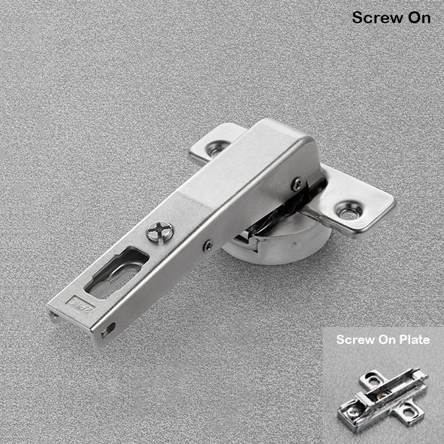 Salice 105 Inset Soft-closing Blind Corner Screw On Hinges with Wood Screws Plate