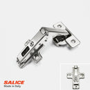 Salice 70-degree Opening Pie Cut (Bi-Fold) Lazy Susan Hinge with Hinge Plate