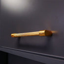 Completed installation with Drilling holes on cabinet with Winnec Aluminum Installation Jig