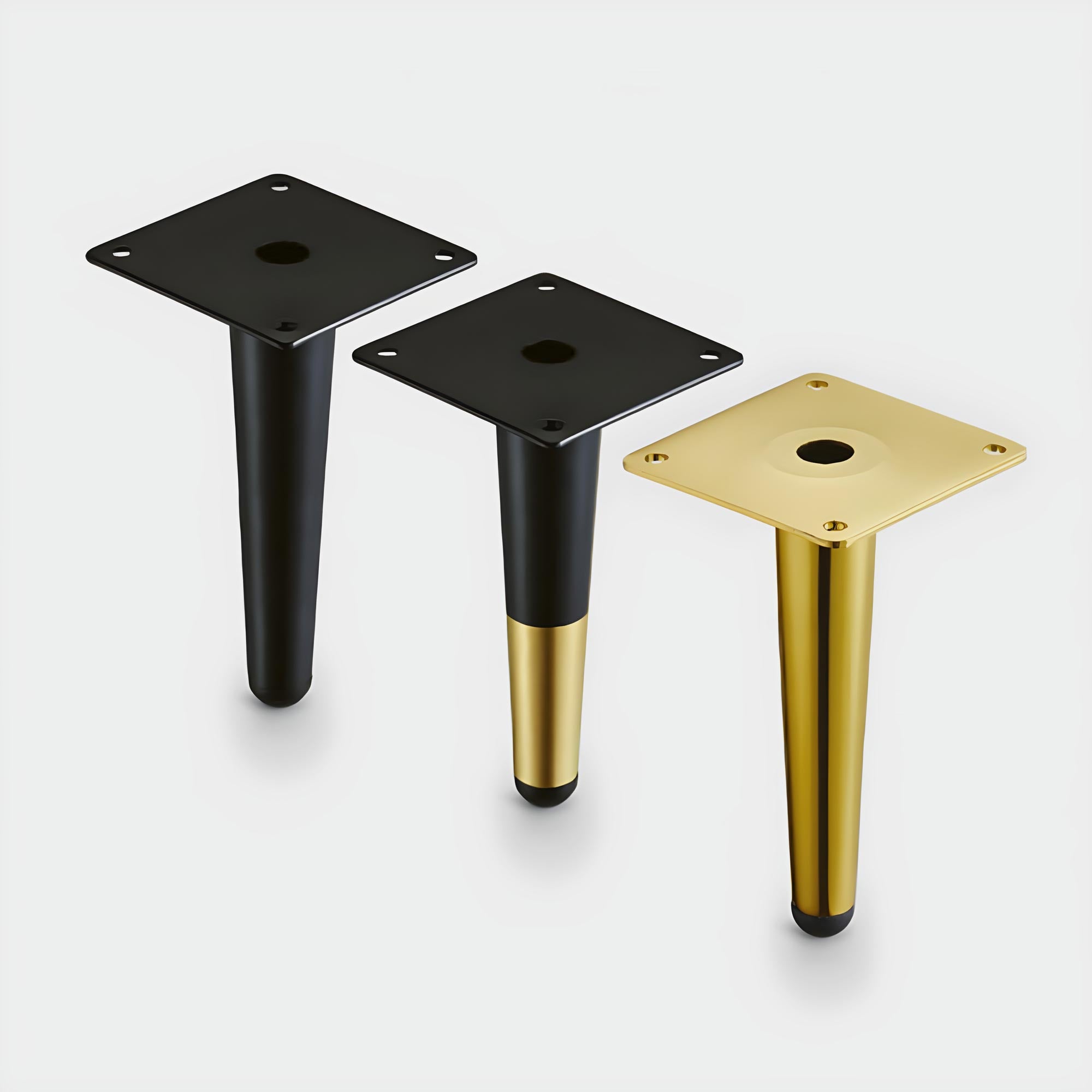 Threaded Metal Rack Legs Contemporary Metal Legs 913150 | Winnec Cabinet Hardware