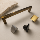 Sheffield Collection | Geometric silhouette and clean architectural line Handles & Knobs