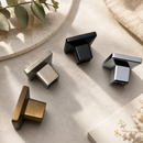 Sheffield Collection | Geometric silhouette and clean architectural line Handles & Knobs