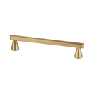 The Belfast Collection Cabinet Handles Amber Brass