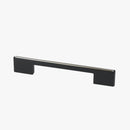The Glasgow Collection Cabinet Handle MatteBlackPolishChrome