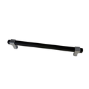 The Guidford Collection Cabinet Handle Matte black Polish Chrome