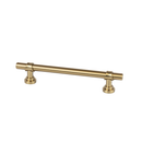 The Nottingham Collection Cabinet Handle Amber Brass