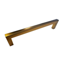 The Sheffield Collection Cabinet Handles Amber Brass