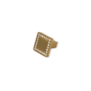 The Stirling Collection Cabinet Knob Amber Brass