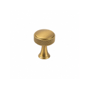 The Swansea Collection Cabinet Knobs Amber Brass