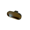 The York Collection Cabinet knobs Amber Brass