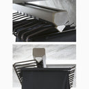 Details of Top Mounted Single Row Hanging Soft-closing Pant Rack