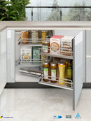 Display of Winnec Kitchen Cabinet Pull-out Sliding Magic Corner