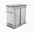 Salice 15 Inches Garbage Bin System (2 x 50 Qt Bins)