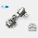 Winnec 165 Degree Soft-closing Hinge with Mounting Plate