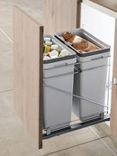 Salice 15 Inches Garbage Bins (2 x 32 Qt Bins)