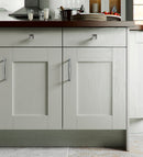 Display of Winnec 248 Cabinet Hardware Handle and Knob in Brushe Nickell