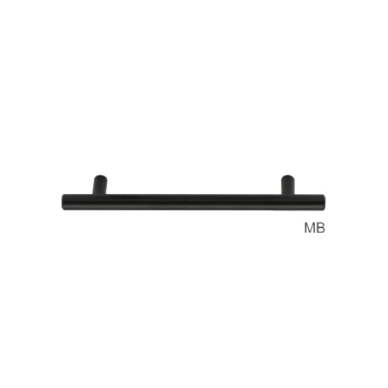 Winnec 348 Series Cabinet Bar Handle - Matte Black 128mm 
