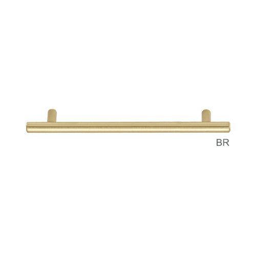 Winnec 348 Series Cabinet Bar Handle - Brushed Brass Gold 160mm