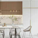 Display of Winnec 598 Handle Series Long Drawer Edge Pulls