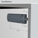 Installation of Winnec 105 Degree Push to Open Hinge