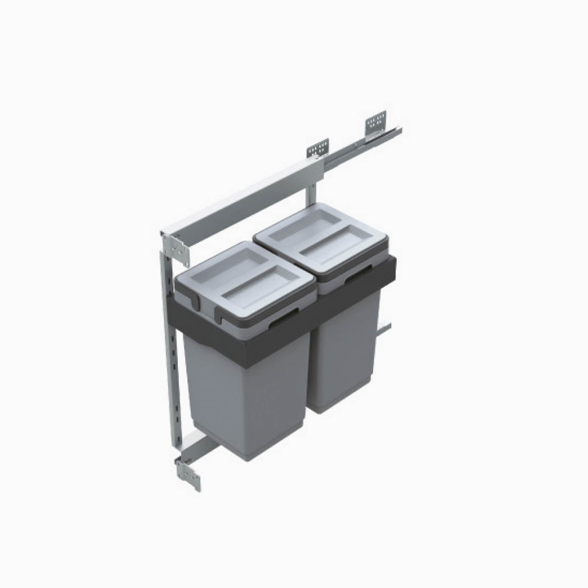 Di Lusso Garbage Bins System - Width 10-1/4 Inches