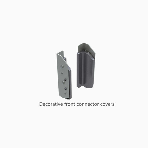 Di Lusso Garbage Bins System - Width 16-1/2 Inches with Build-in Metal Lid 2